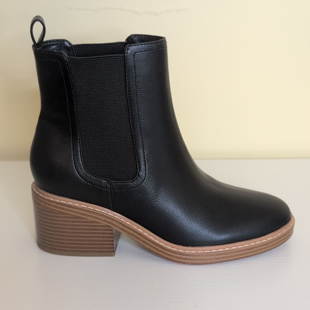 Marc Fisher Size 8 Modesty 2 Black Heeled Boot, NEW In Box - Picture 11 of 15